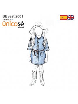 VESTIDO CAMISERO BEBE 2001