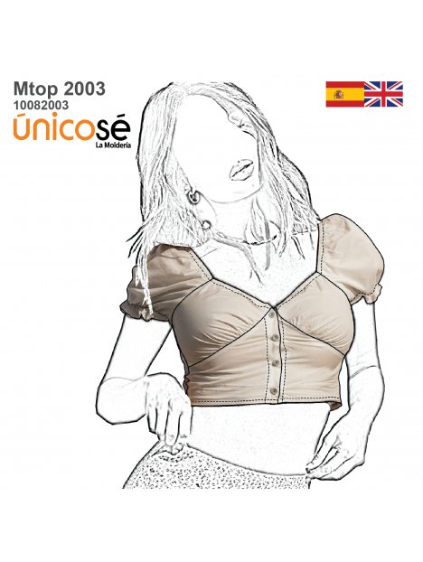 TOP MANGA GLOBO MUJER 2003