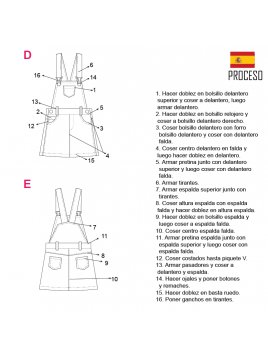 VESTIDO JARDINERA NIÑA 2004