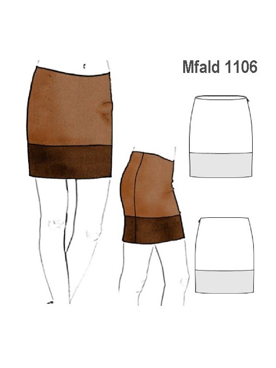 FALDA CORTE BASTA, PRETINA INTERIOR, MOD