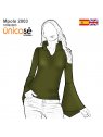 POLERA MANGA CAMPANA MUJER 2003