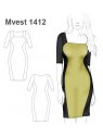 VESTIDO AJUSTADO MODELADOR MUJER