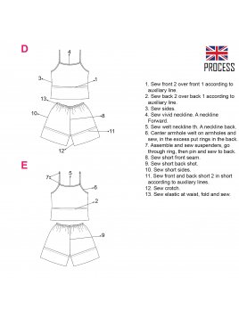 PIJAMA 2 PIEZAS MUJER 2017