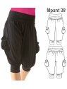 PANTALON HAREM MUJER 0938