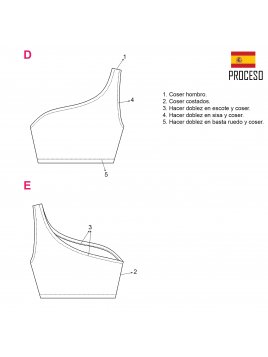 TOP ASIMETRICO MUJER 2004