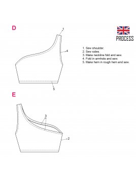 TOP ASIMETRICO MUJER 2004