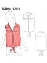 BLUSA CAMISERA AMARRA DELANTERA