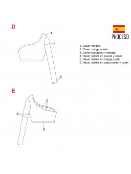 TOP ASIMETRICO MUJER 2005