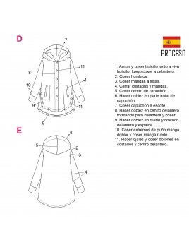 ABRIGO ASIMETRICO MUJER 2008