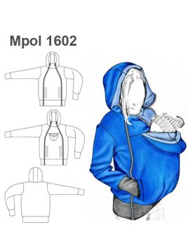 POLERON PORTA BEBE MUJER 1602