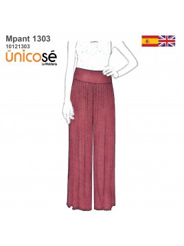 PANTALON PALAZZO MUJER 1303