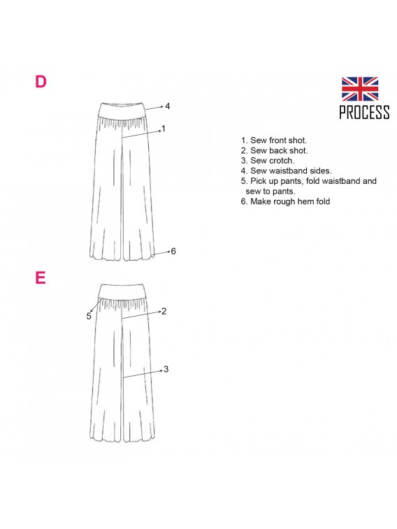 PANTALON PALAZZO MUJER 1303