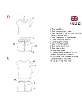 PIJAMA 2 PIEZAS NIÑA 0913