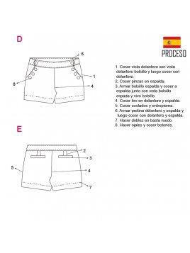 SHORT ELASTIZADO MUJER 2004