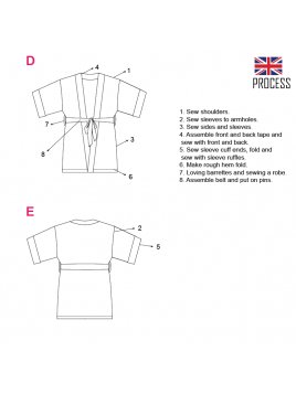 BATA KIMONO MUJER 2003