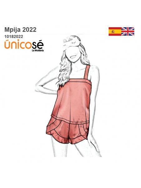 PIJAMA 2 PIEZAS MUJER 2022