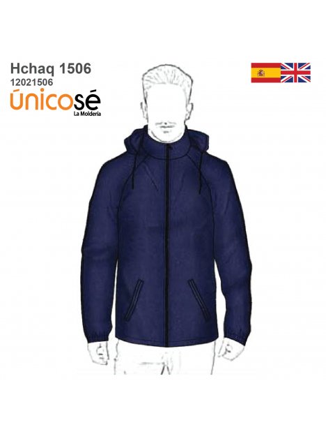 CHAQUETA CAMPERA RAGLAN HOMBRE