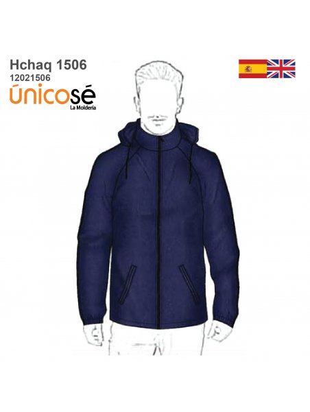 CHAQUETA CAMPERA RAGLAN HOMBRE