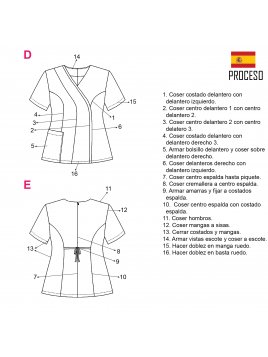 CHAQUETA SANITARIA MUJER RT 2021