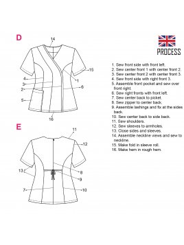 CHAQUETA SANITARIA MUJER RT 2021