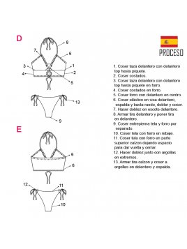 TRAJE DE BAÑO BIKINI MUJER 2001