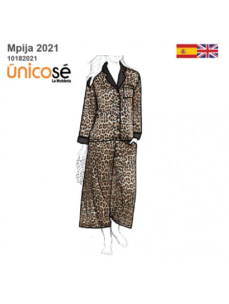 PIJAMA 2 PIEZAS MUJER 2021