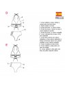 TRAJE DE BAÑO BIKINI MUJER 2002