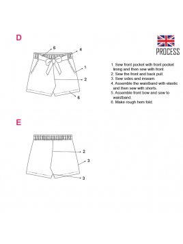 SHORT BASICO NIÑA 2001