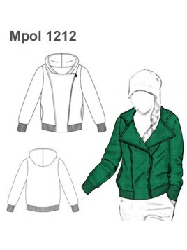 POLERON CHAQUETA MUJER 1212