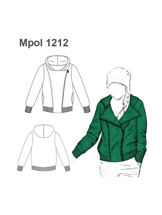 POLERON CHAQUETA MUJER 1212