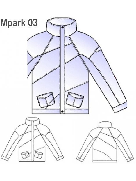 PARKA RAGLAND MUJER 