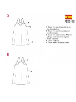 VESTIDO LENCERO MUJER 2016