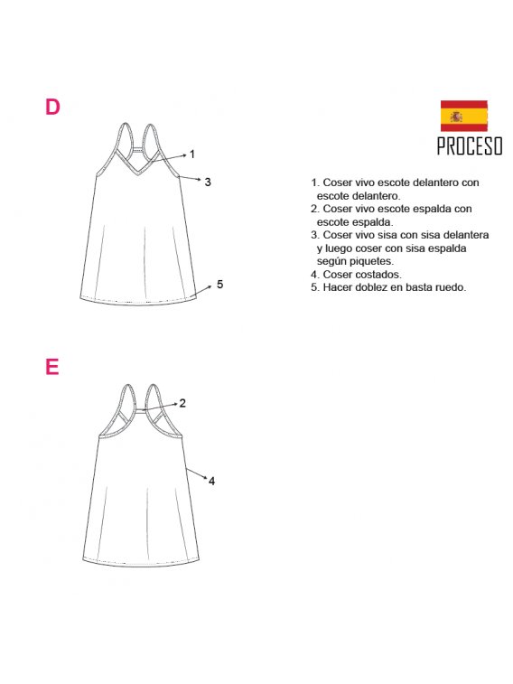 VESTIDO LENCERO MUJER 2016
