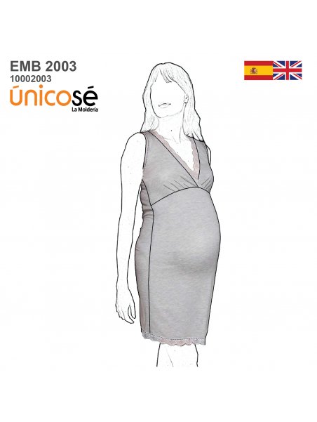 CAMISA DORMIR MATERNAL 2003