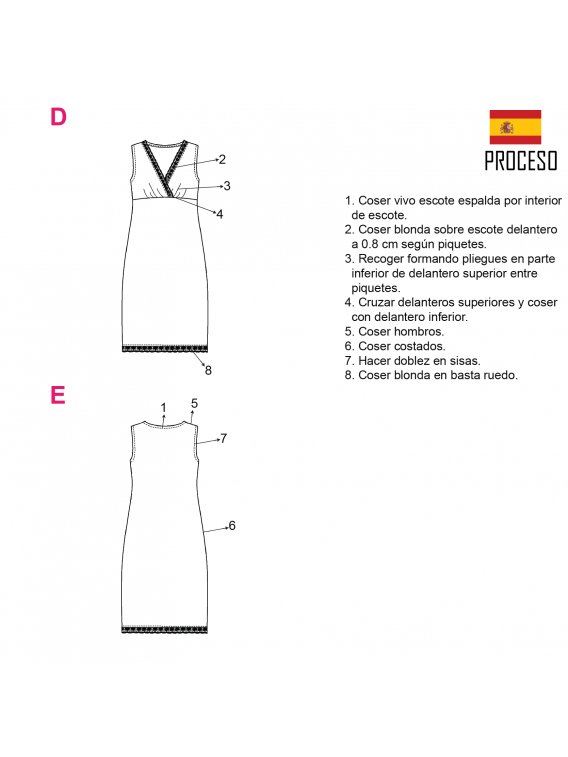 CAMISA DORMIR MATERNAL 2003