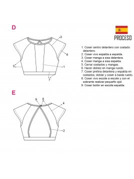 TOP ESCOTE MUJER 2009