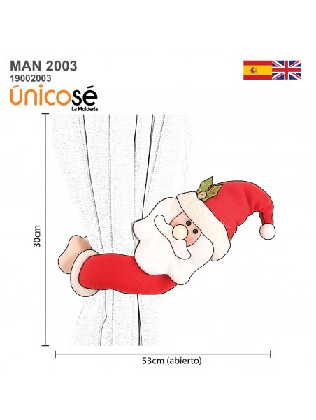 MUÑECO NAVIDAD MAN 2003