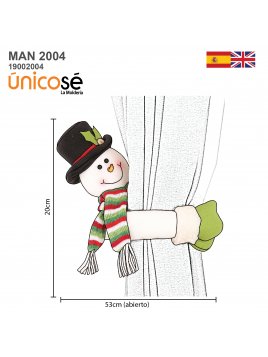 MUÑECO NAVIDAD MAN 2004