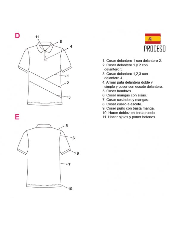 POLERA CORTES HOMBRE 2002