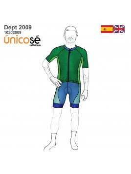 DEPORTE SKINSUIT CICLISMO UNISEX 2009