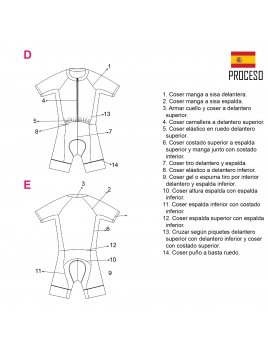 DEPORTE SKINSUIT CICLISMO UNISEX 2009
