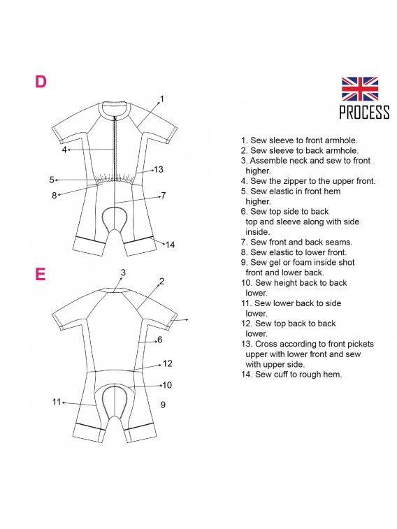 DEPORTE SKINSUIT CICLISMO UNISEX 2009