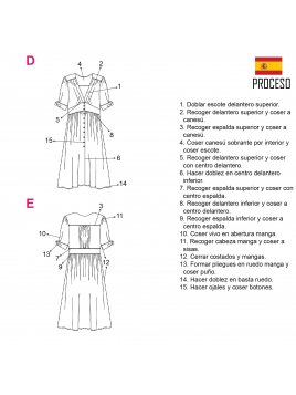 VESTIDO EVASE MUJER 2017