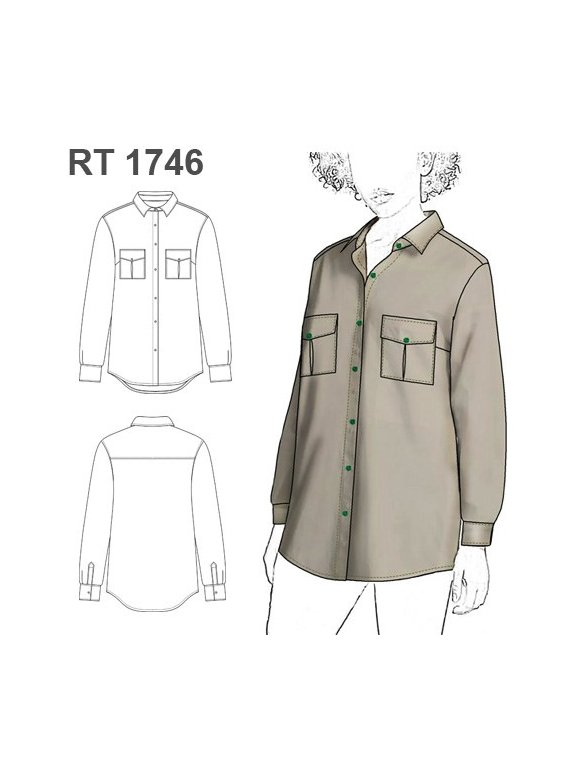BLUSA TRABAJO RT 1746