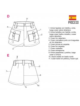 SHORT SAFARI MUJER 2006