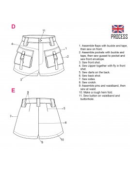 SHORT SAFARI MUJER 2006