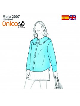 BLUSA CUELLO BEBE MUJER 2007