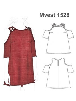 MOLDES PATRONES VESTIDO SOLERA MUJER