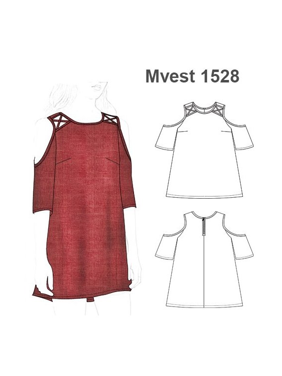 MOLDES PATRONES VESTIDO SOLERA MUJER