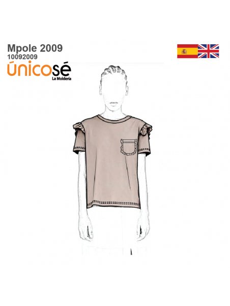 POLERA VOLADOS MUJER 2009